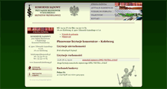 Desktop Screenshot of komornik.kolobrzeg.pl