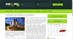 Desktop Screenshot of apartament4u.kolobrzeg.pl
