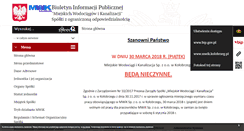 Desktop Screenshot of bip.mwik.kolobrzeg.pl