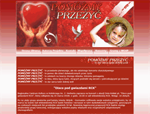 Tablet Screenshot of pomozmyprzezyc.kolobrzeg.eu