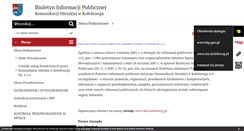Desktop Screenshot of bip.km.kolobrzeg.pl