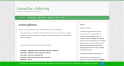 Desktop Screenshot of expressbus.kolobrzeg.pl