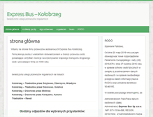 Tablet Screenshot of expressbus.kolobrzeg.pl