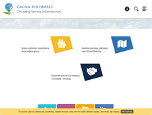 Tablet Screenshot of gmina.kolobrzeg.pl