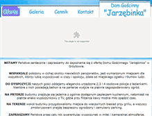 Tablet Screenshot of jarzebinka.wczasy.kolobrzeg.pl