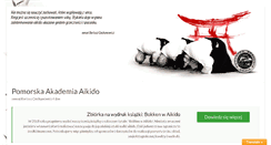 Desktop Screenshot of aikido.kolobrzeg.pl