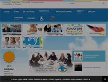 Tablet Screenshot of kolobrzeg.pl